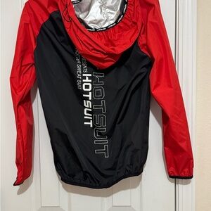 Women's Red and Black Ski Jacket